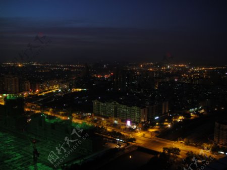 高清城市夜景背景jpg素材