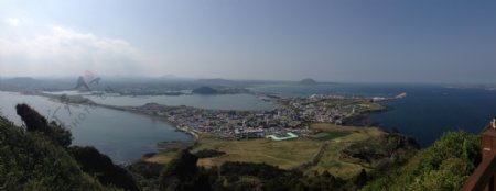 济州岛城山日海岛景色图片