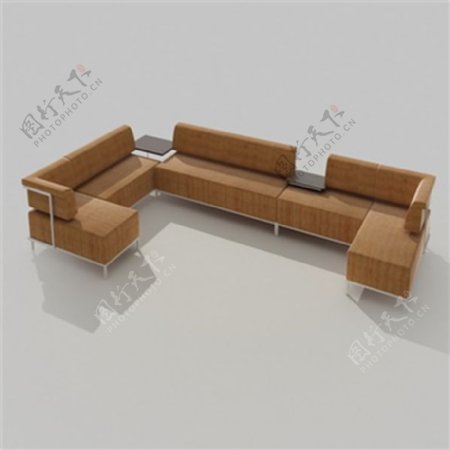客厅沙发3D模型素材