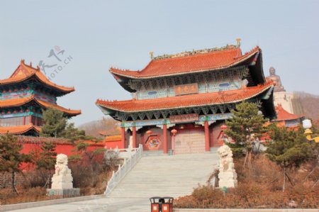 正觉寺寺庙古典建筑图片