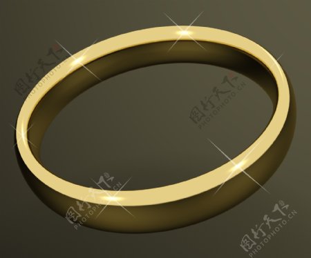金戒指代表爱情和浪漫