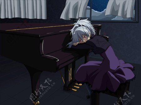 钢琴少女