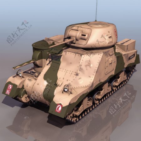 M3GRANT坦克模型013