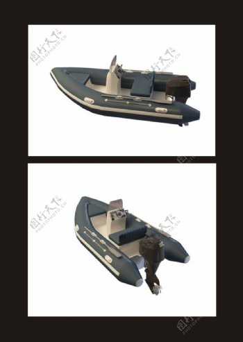 小汽艇3d模型