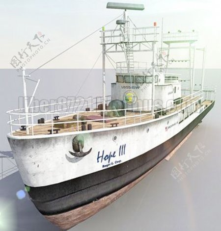 渔船模型