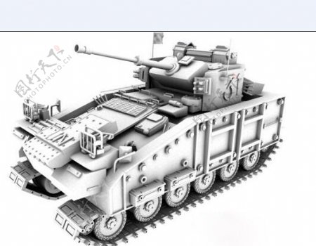 霸气坦克模型