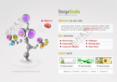 设计创意公司网站
