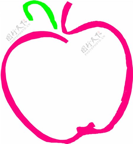 苹果矢量图