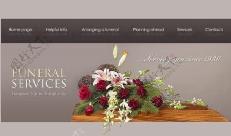 鲜花网站图片