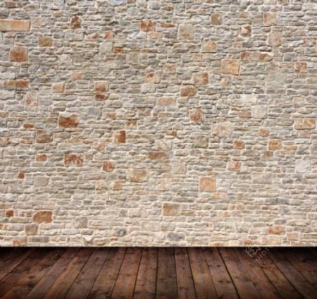 砖甎古典石木室内设计墙壁图片