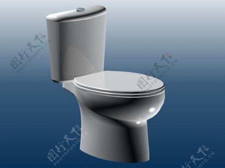 坐便器3d模型3D卫生间用品模型12