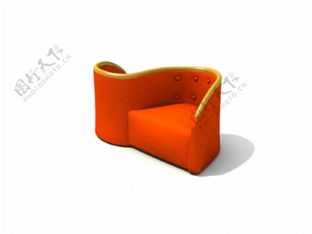 公装家具之公共座椅0383D模型