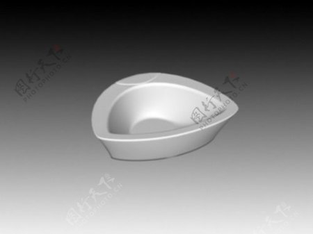 卫生间小器皿3d模型卫生间用品模型2