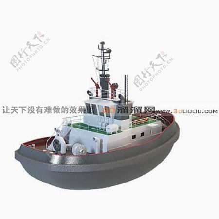 3D游艇模型