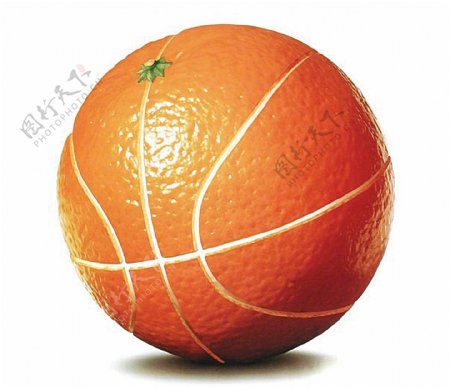 篮球橙子