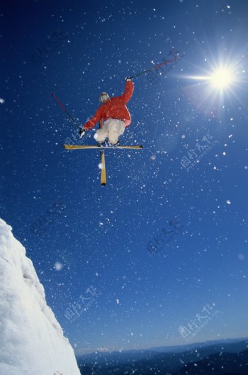 滑雪高清