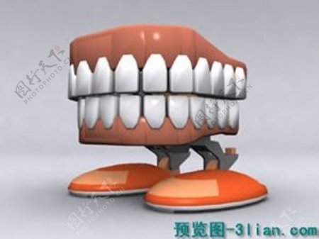 3D牙齿模型