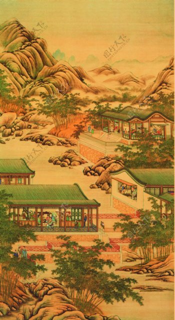 中国画楼阁