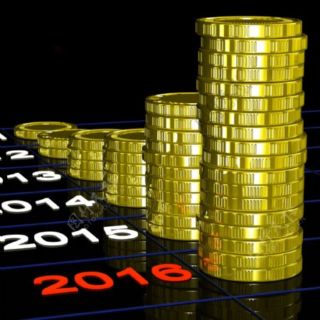 2016财务预测显示硬币
