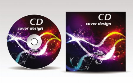 创意CD设计矢量素材