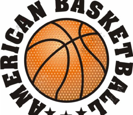 AmericanBasketballlogo设计欣赏AmericanBasketball体育赛事LOGO下载标志设计欣赏