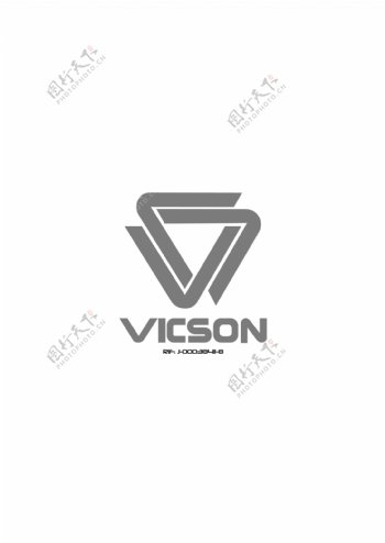 LogoVicsonlogo设计欣赏LogoVicson化工业标志下载标志设计欣赏