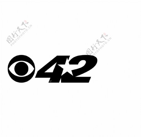 CBS42logo设计欣赏CBS42传媒机构标志下载标志设计欣赏