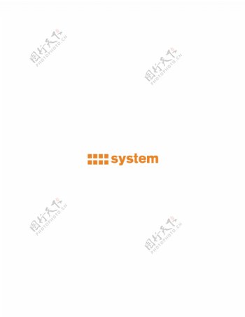 Systemlogo设计欣赏System咖啡馆LOGO下载标志设计欣赏