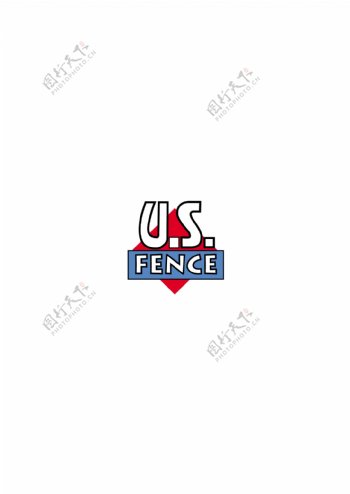 USFencelogo设计欣赏USFence企业工厂LOGO下载标志设计欣赏