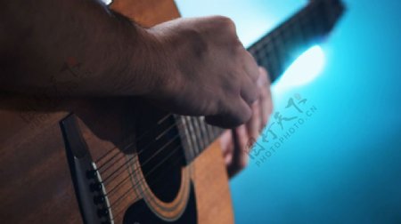 吉他歌手视频素材
