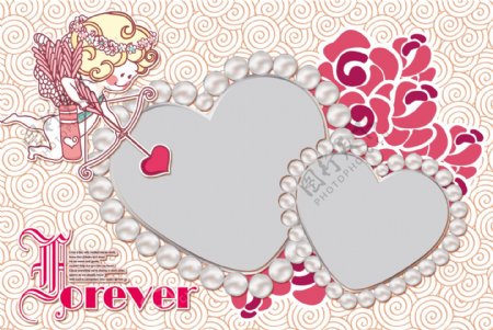 时尚海报设计免费下载时尚爱情玫瑰花