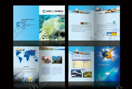 海洋化工宣传画册图片