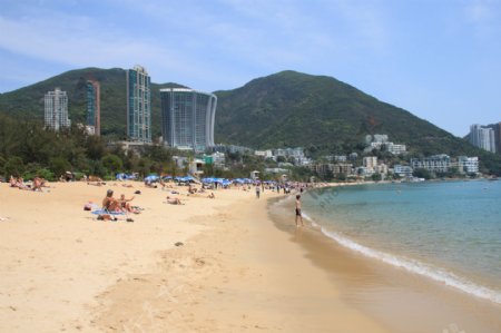 香港浅水湾海滩图片