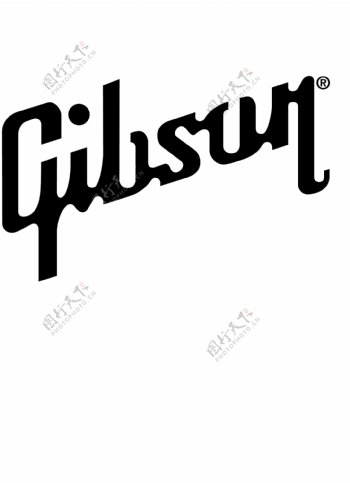 Gibson1logo设计欣赏Gibson1音乐公司标志下载标志设计欣赏