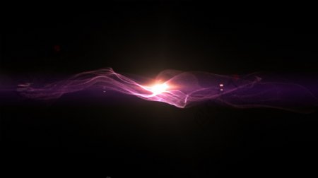 暗紫色的线和能量运动背景视频免费下载