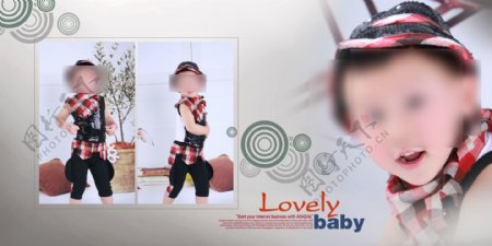 简洁baby图片