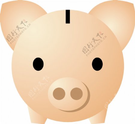 猪存钱罐韩国EPS矢量图23