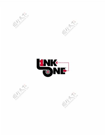 LinkOnelogo设计欣赏IT公司标志案例LinkOne下载标志设计欣赏