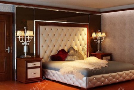 卧室欧式模型图片