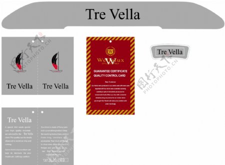 trevella条牌商标设计图片