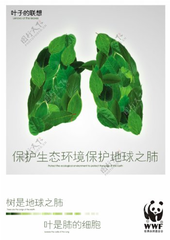 保护环境公益海报图片