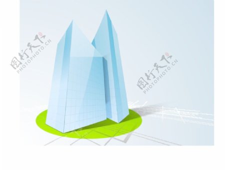 3D概念建筑建筑的设计概念