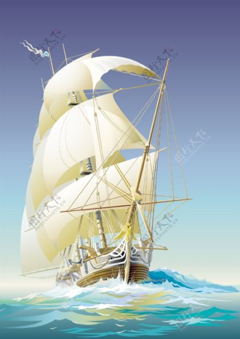 矢量帆船
