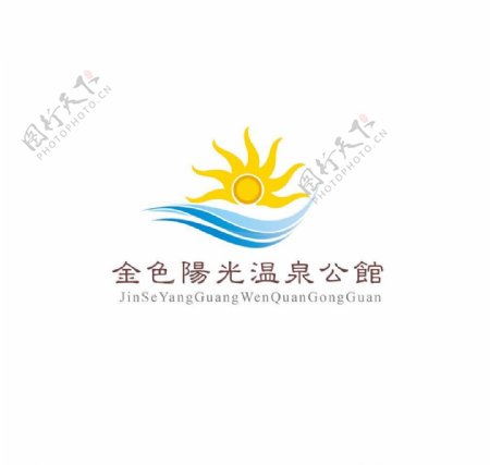 金色阳光logo图片