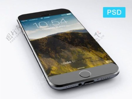 iPhone6手机模型psd素材