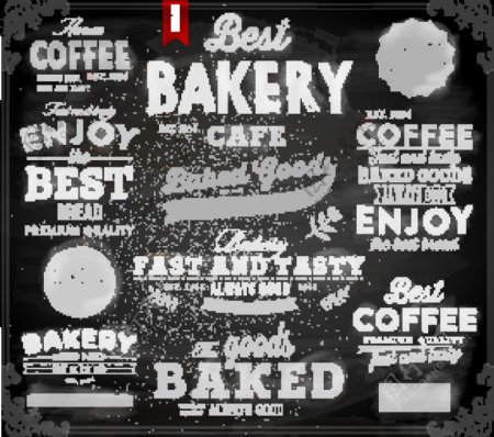 面包蛋糕店糕点图标