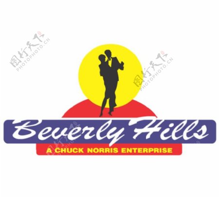 BeverlyHillslogo设计欣赏贝弗利希尔斯标志设计欣赏