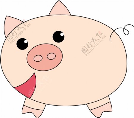 韩国猪年生肖EPS矢量图42