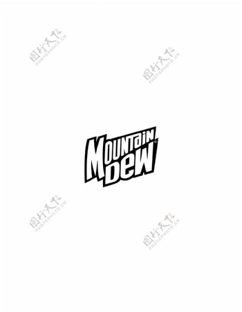 MountainDewlogo设计欣赏国外知名公司标志范例MountainDew下载标志设计欣赏