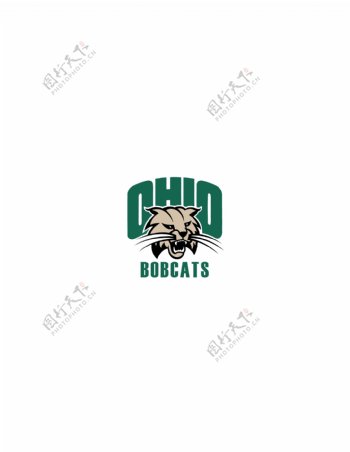 OhioBobcats2logo设计欣赏OhioBobcats2综合大学LOGO下载标志设计欣赏